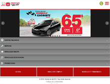 Tablet Screenshot of hondadevaldor.com